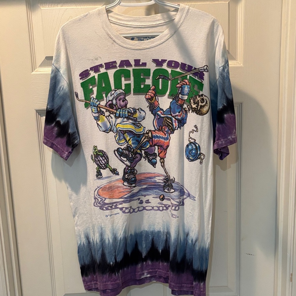 GRATEFUL DEAD HOCKEY SHIRT LIQUID BLUE
